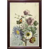 Flowers Eight-VINAPP130716 Framed Print 21"x14" by Vintage Apple Collection