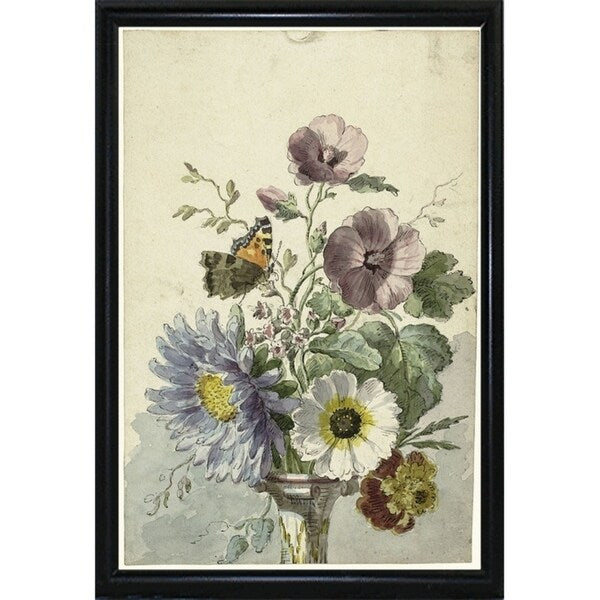 Flowers Eight-VINAPP130716 Framed Print 21"x14" by Vintage Apple Collection