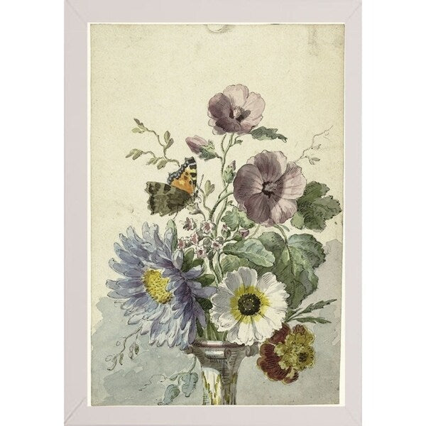 Flowers Eight-VINAPP130716 Framed Print 21"x14" by Vintage Apple Collection