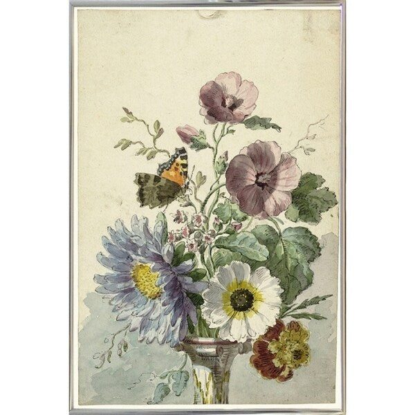 Flowers Eight-VINAPP130716 Framed Print 21"x14" by Vintage Apple Collection