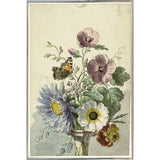 Flowers Eight-VINAPP130716 Framed Print 21"x14" by Vintage Apple Collection