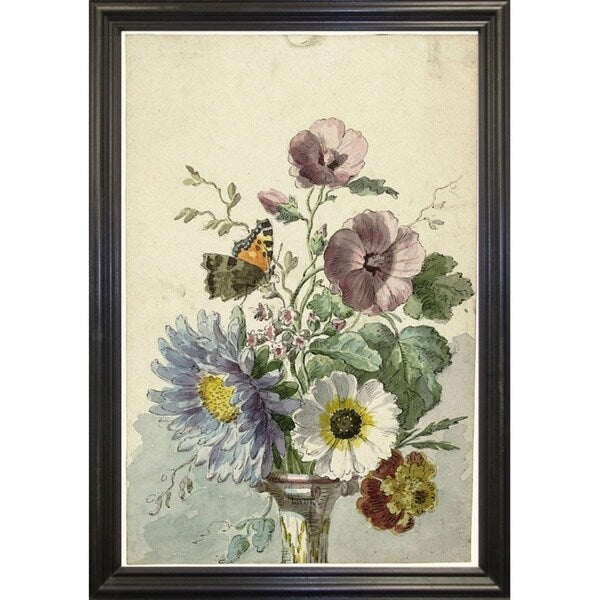 Flowers Eight-VINAPP130716 Framed Print 21"x14" by Vintage Apple Collection