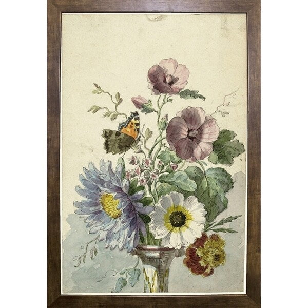 Flowers Eight-VINAPP130716 Framed Print 21"x14" by Vintage Apple Collection