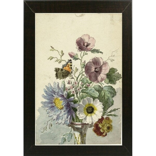 Flowers Eight-VINAPP130716 Framed Print 21"x14" by Vintage Apple Collection
