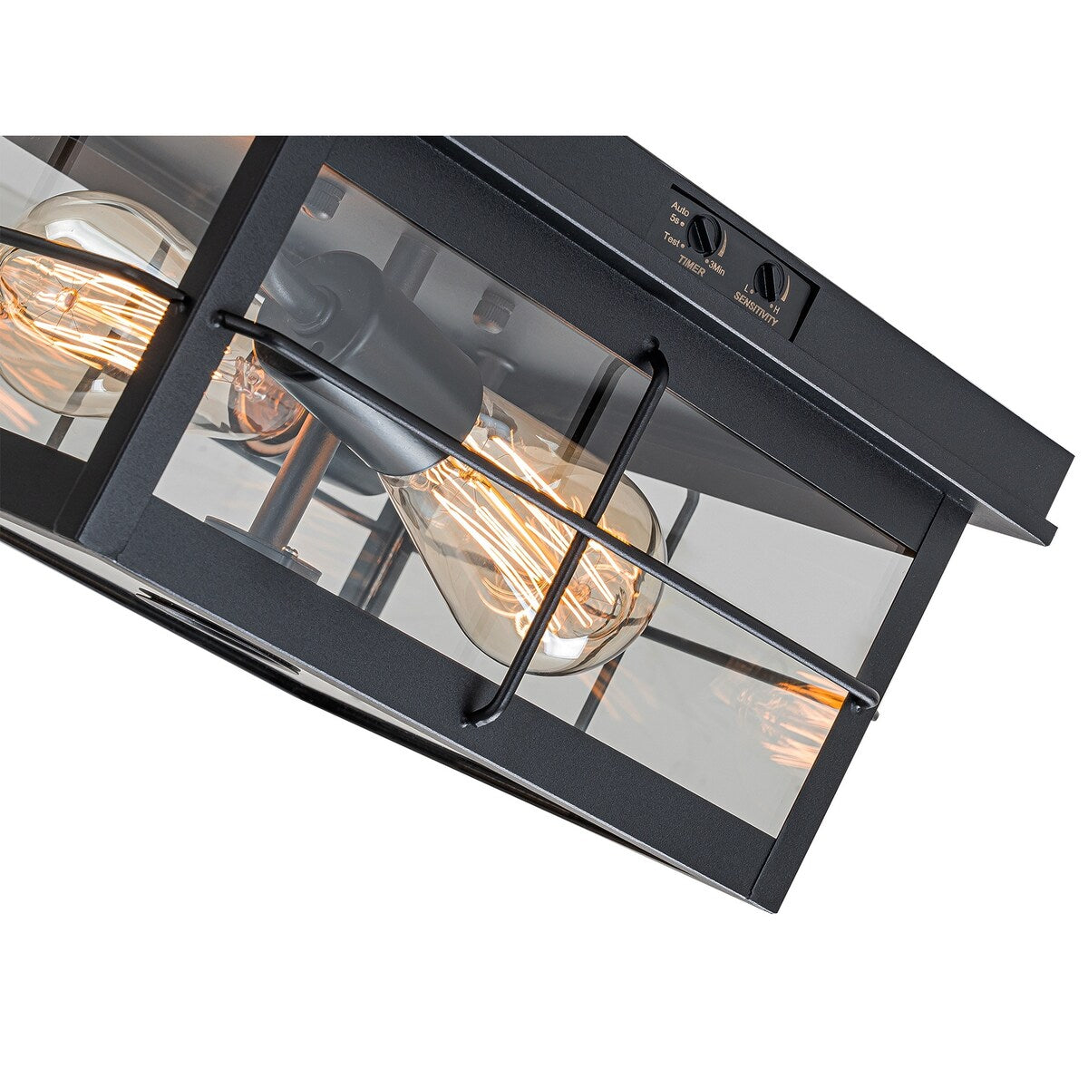Flush Mount Outdoor Ceiling Light with Motion Sensor - 1 pack