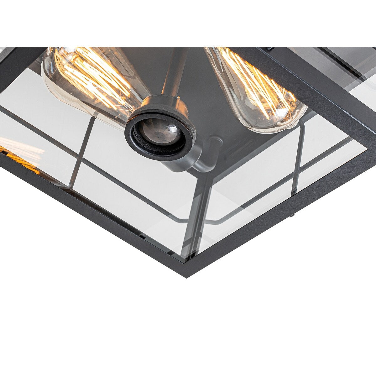 Flush Mount Outdoor Ceiling Light with Motion Sensor - 1 pack