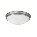 Millennium Lighting Metal Flushmount Ceiling Light in Satin Nickel finish