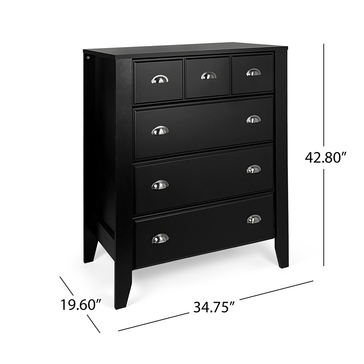 Foisy Faux Wood 4 Drawer Dresser by Christopher Knight Home