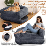 Foldable Human Sized Dog Bed for People Adults