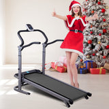 Foldable Manual Walking Treadmill No need To Plug In No Motor