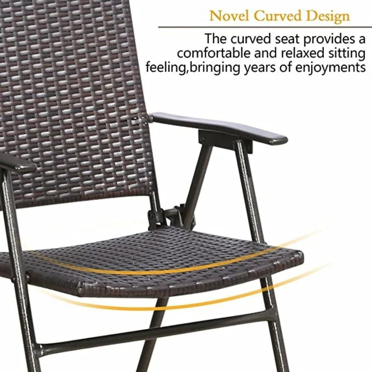 Foldable Outdoor Wicker Furniture