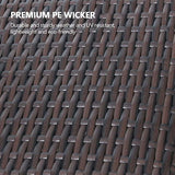 Foldable Outdoor Wicker Furniture