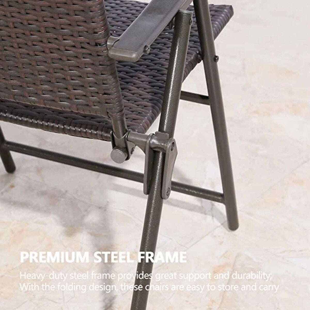 Foldable Outdoor Wicker Furniture