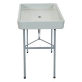 Folding Beverage Ice Cooler Table