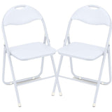 Folding Chairs 2/4/6 Pack with Cushion