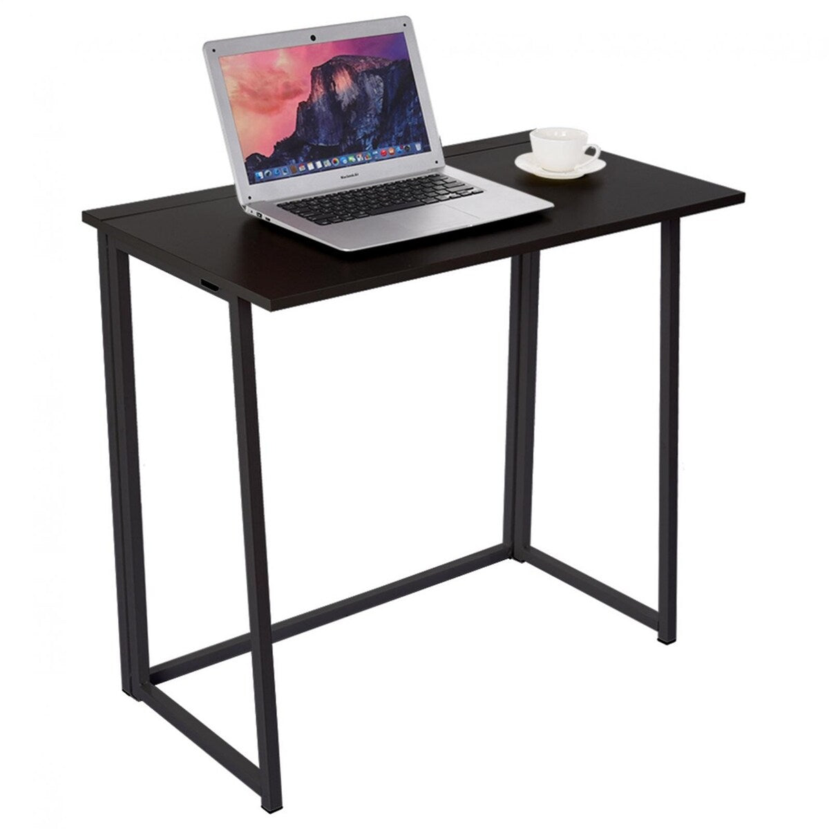 Folding Computer Desk Black