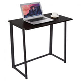 Folding Computer Desk Black
