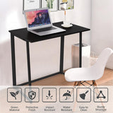 Folding Computer Desk Black