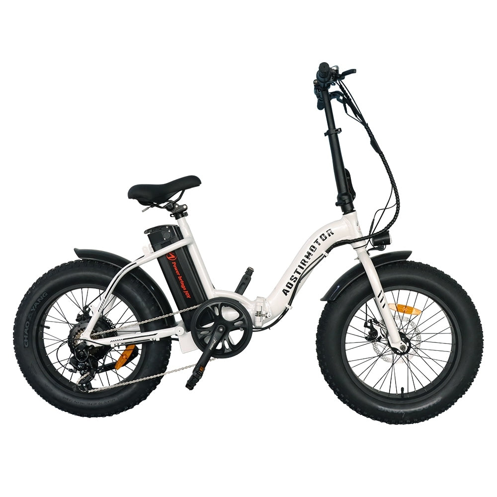 Folding Electric Bike With 36V/13Ah Li-Battery Beach Snow Bicycle