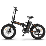 Folding Electric Bike With 36V/13Ah Li-Battery Beach Snow Bicycle