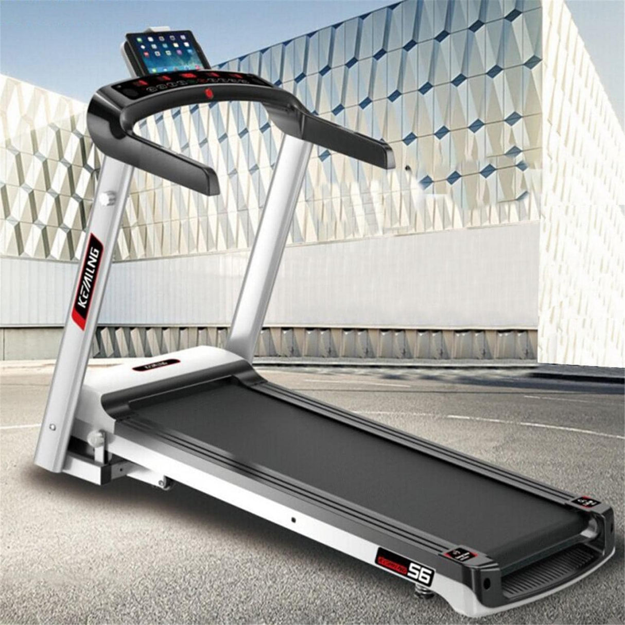 Folding Electric Treadmill 2.5HP High Power Treadmill, Indoor Treadmill