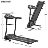 Folding Electric Treadmill Motorized Running Machine