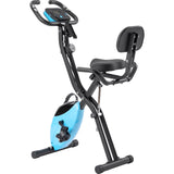 Folding Exercise Bike Fitness Upright and Recumbent X Bike - Recumbent Dimensions 30.7'' x 19.7'' x 42.3''