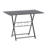 Folding Office Table, Small Foldable Desk for Small Spaces