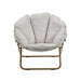 HOMEFUN Outdoor and indoor folding lounge chairs, moon chairs