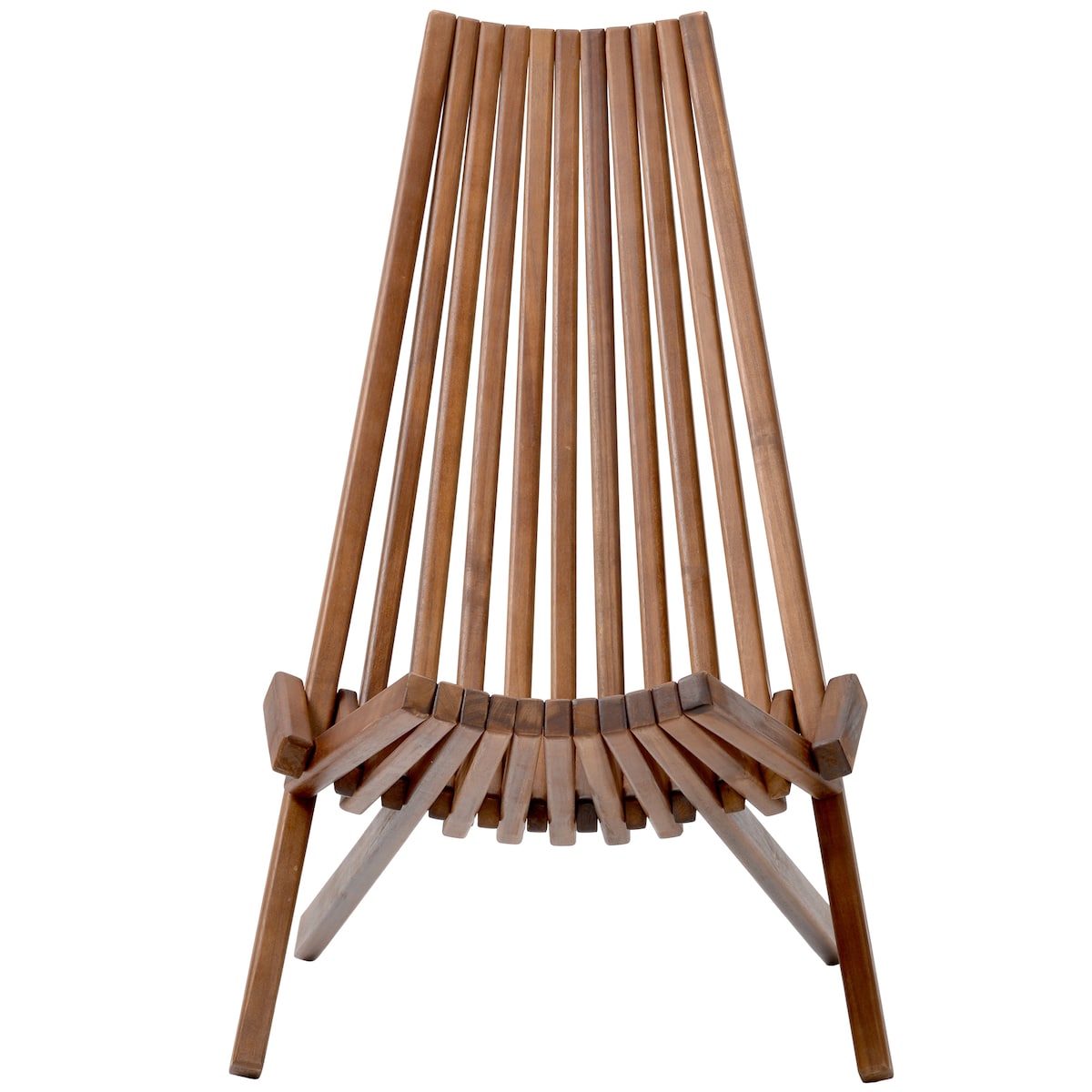 Folding Wood Chair, Foldable Wood Outdoor Chaise Lounge Chair