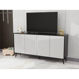 Folio Four-Door Side Cabinet Suitable for Kitchen, Dining Room