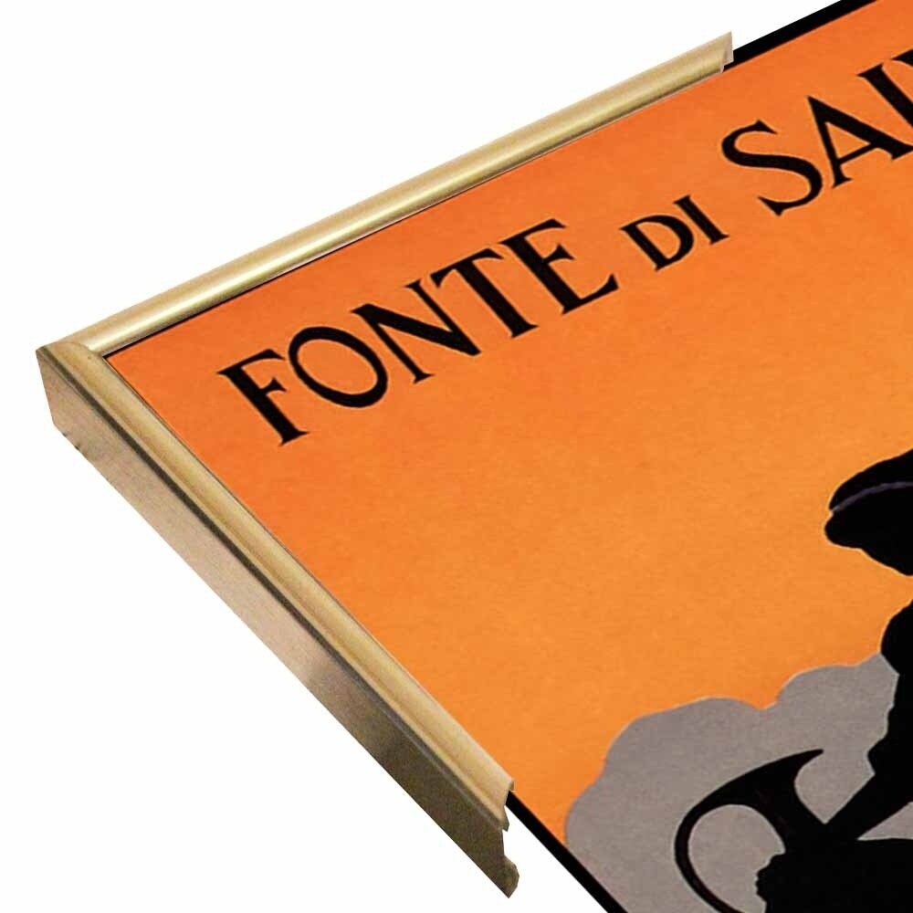 Fonte Di Salvte-VINAPP122789 Framed Print 15"x9.5" by Vintage Apple Collection