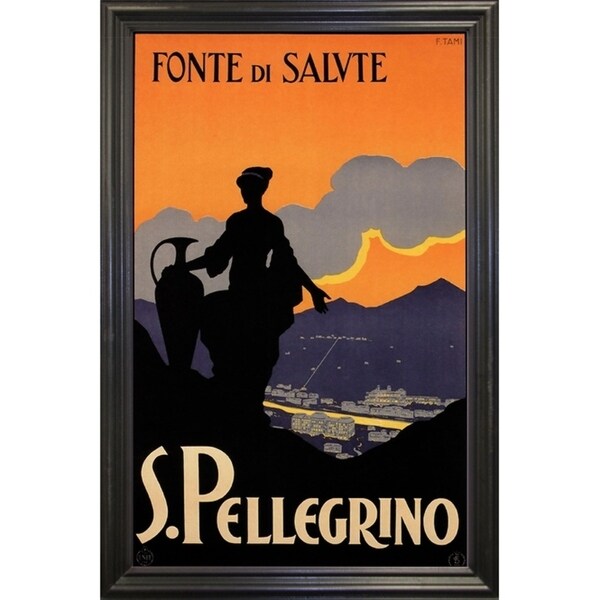 Fonte Di Salvte-VINAPP122789 Framed Print 15"x9.5" by Vintage Apple Collection