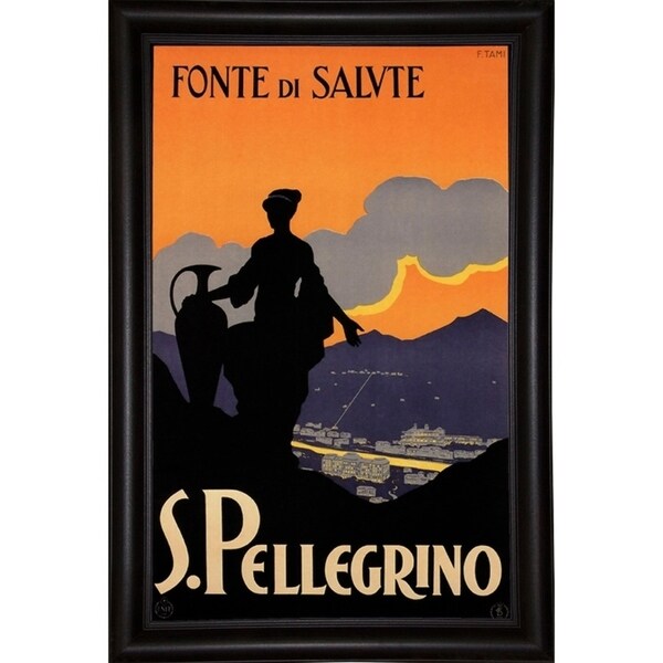Fonte Di Salvte-VINAPP122789 Framed Print 15"x9.5" by Vintage Apple Collection