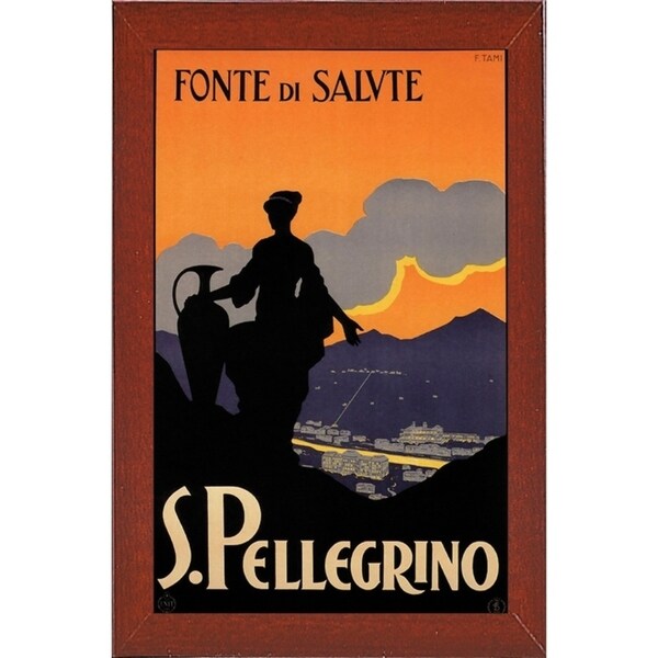 Fonte Di Salvte-VINAPP122789 Framed Print 15"x9.5" by Vintage Apple Collection