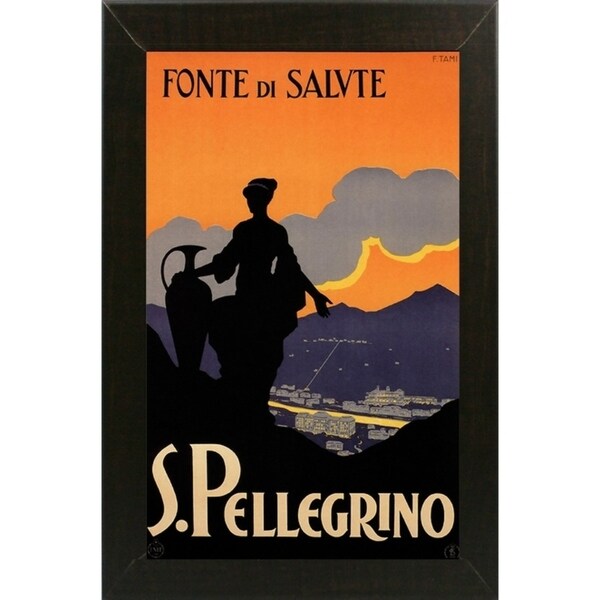 Fonte Di Salvte-VINAPP122789 Framed Print 15"x9.5" by Vintage Apple Collection
