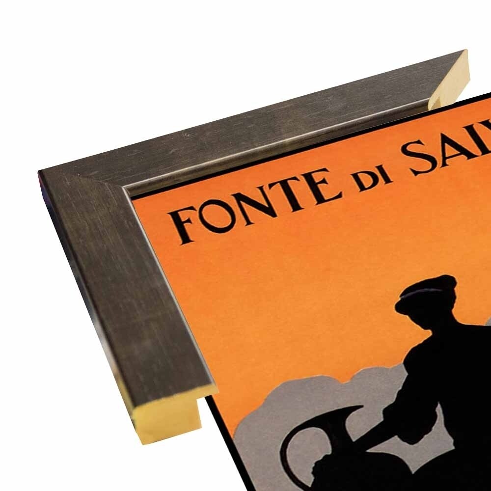 Fonte Di Salvte-VINAPP122789 Framed Print 15"x9.5" by Vintage Apple Collection