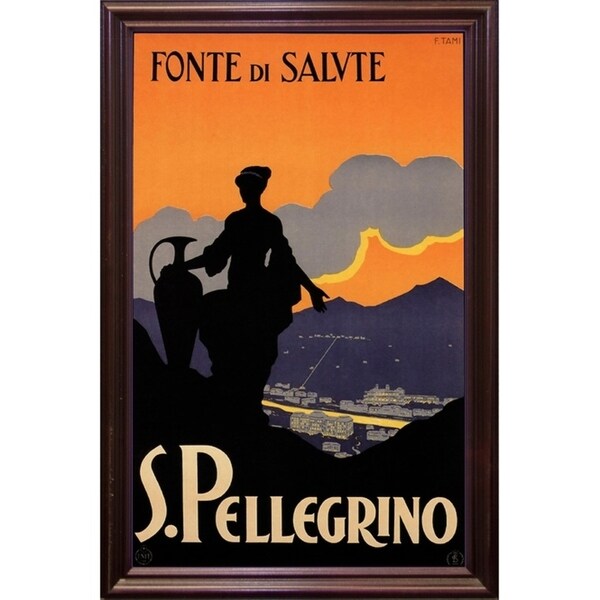 Fonte Di Salvte-VINAPP122789 Framed Print 15"x9.5" by Vintage Apple Collection