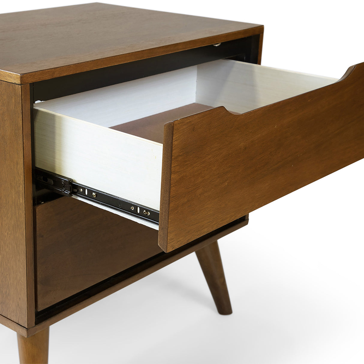 Fopp Mid-century Modern Oak Wood 2-Piece Platform Bedroom Set by Furniture of America