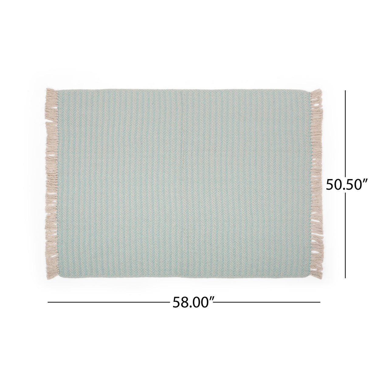 Fordyce Boho Handcrafted Cotton Throw Blanket by Christopher Knight Home