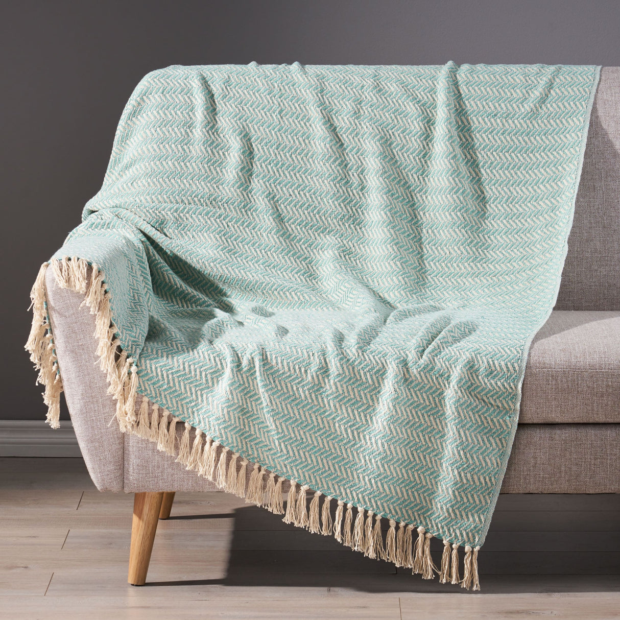 Fordyce Boho Handcrafted Cotton Throw Blanket by Christopher Knight Home