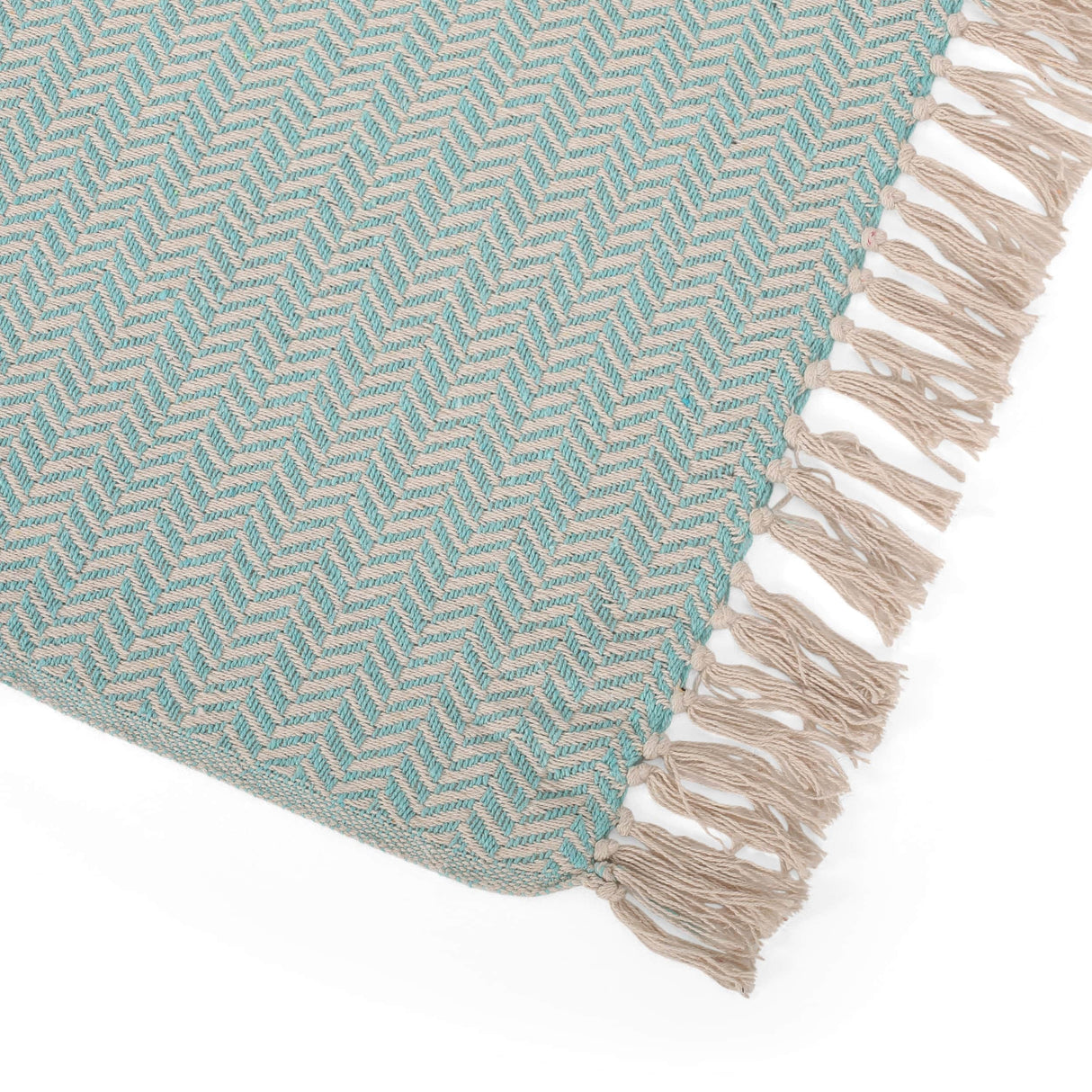 Fordyce Boho Handcrafted Cotton Throw Blanket by Christopher Knight Home