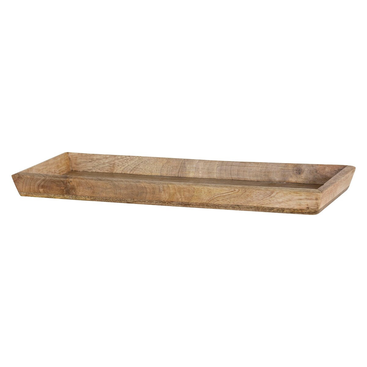 Foreside Home & Garden Natural Mango Wood Tray