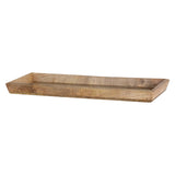 Foreside Home & Garden Natural Mango Wood Tray