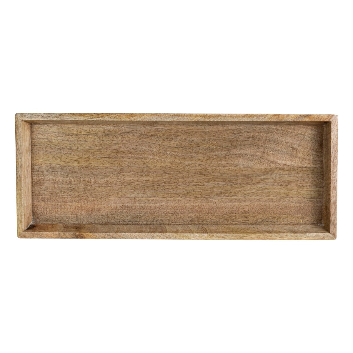 Foreside Home & Garden Natural Mango Wood Tray