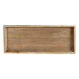 Foreside Home & Garden Natural Mango Wood Tray