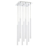 Forest 9 Light Island/Billiard in Chrome