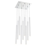 Forest 9 Light Island/Billiard in Chrome