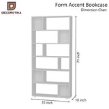 Form 71-inch Accent Bookcase