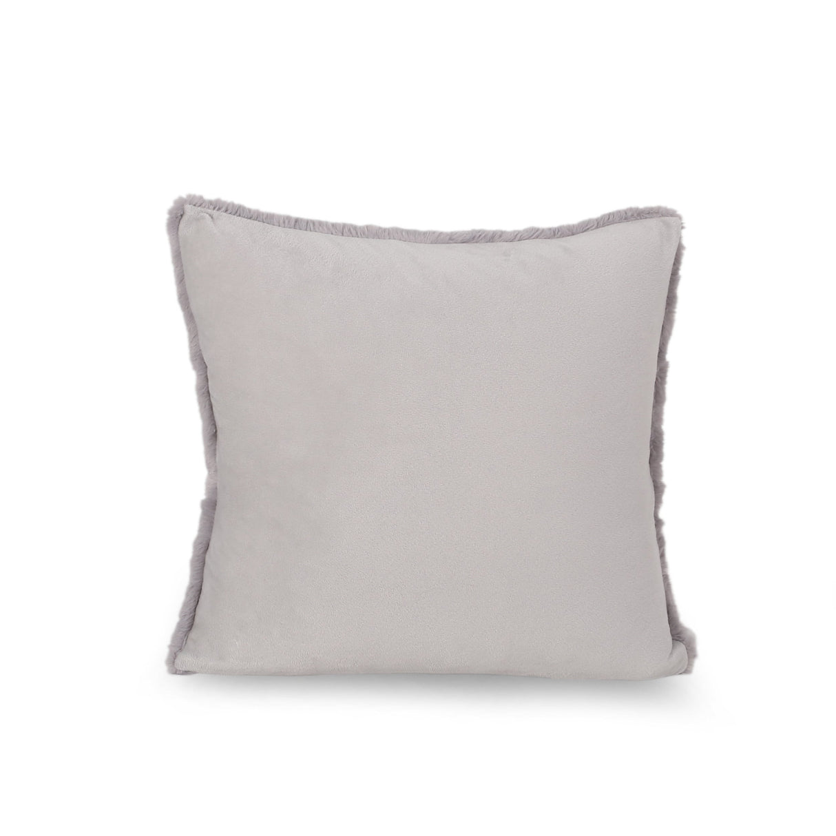 Forsyth Modern Faux Fur Throw Pillow Cover by Christopher Knight Home